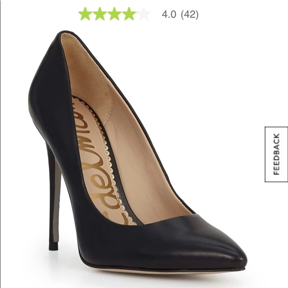 Leather Sam Edelman Hazel Pointed Stilettos